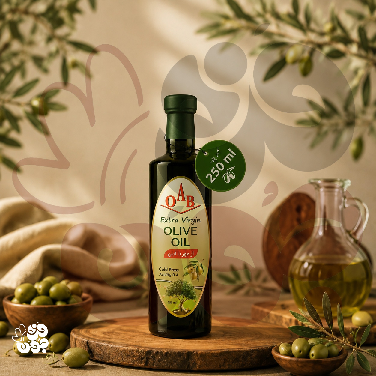 روغن زیتون 250 cc فرابکر ارگانیک