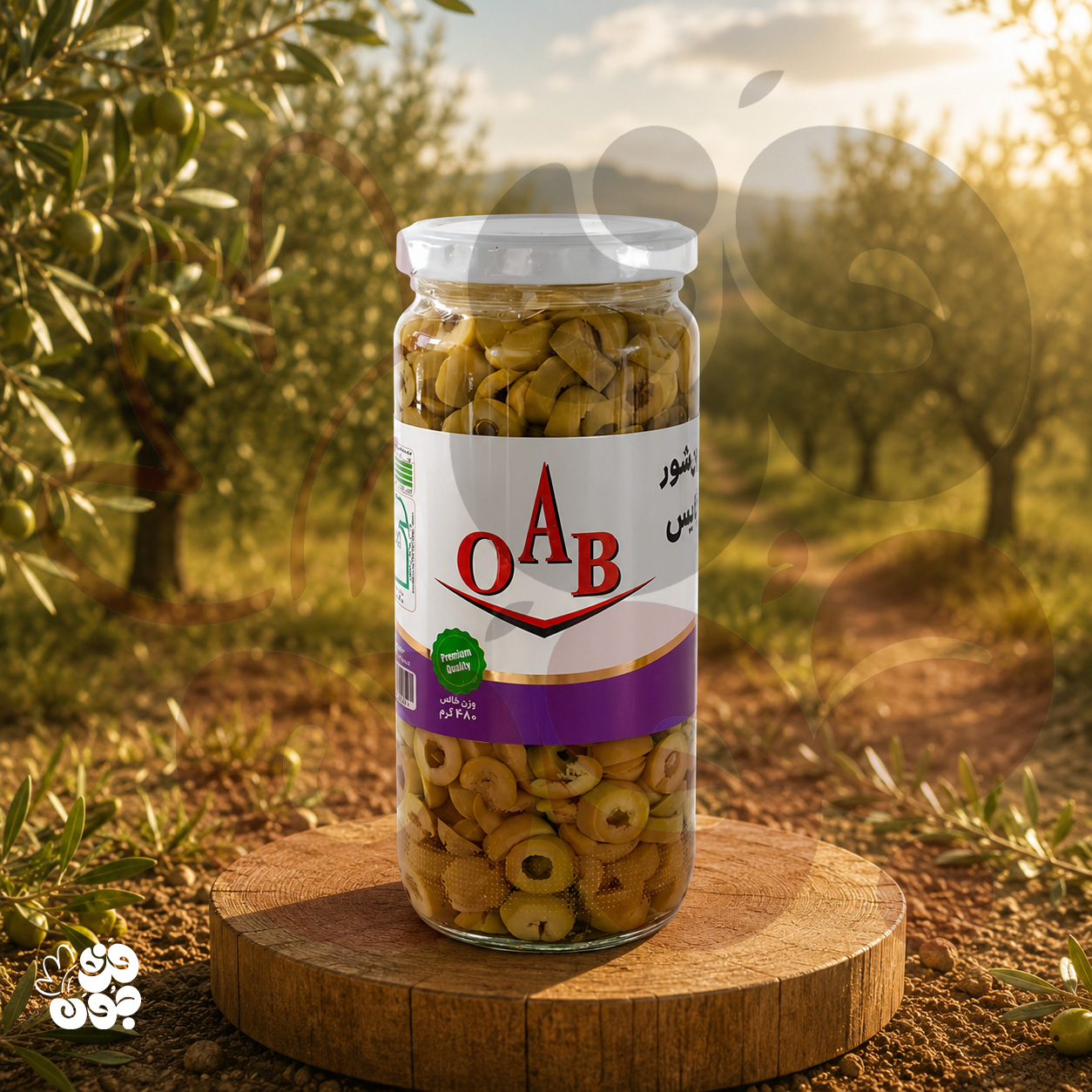 زیتون اسلایسی OAB | با ارسال فوری